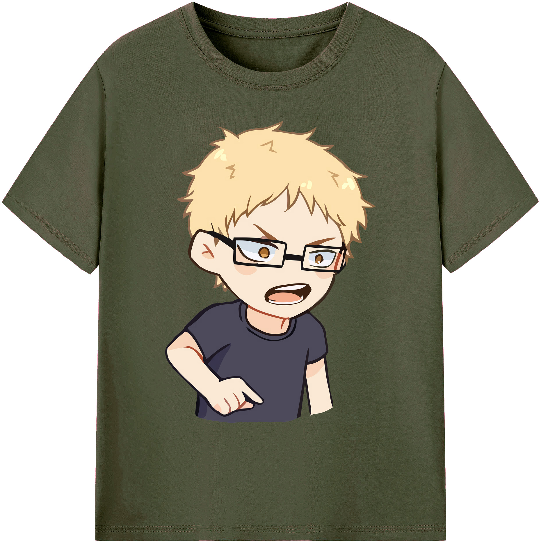 （画像用） ハイキュー!! Haikyu!! 綿100％ メンズ半袖Tシャツ｜肌触りやわらか＆通気性